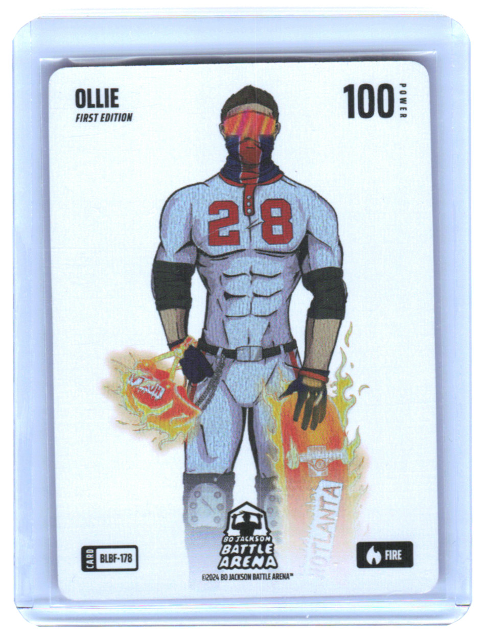 Bo Jackson Battle Arena - Ollie - Blizzard Battlefoil - Fire-#BLBF-178