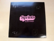 Sprints/The Back Catalogue/2023 Nice Swan LP + Insert + Autographs/Signed/EX