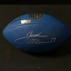 Josh Allen Signed Buffalo Bills The Duke Mini Football w Hologram Sticker COA