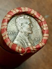 unsearched 1909-1958 P.D.S. Lincoln wheat cent ,penny roll,with 1926 D/ BU Tail