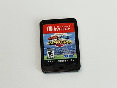 Mario & Sonic at the Olympic Games (Nintendo Switch) Video Game Cartridge Tested