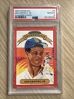1990 Donruss Ken Griffey Jr Diamond Kings #4 PSA 8 NM-MT 1989 ERROR Card Vintage