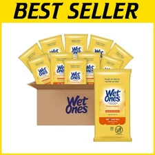 Travel-Friendly Antibacterial Hand Wipes – 600 Count Scented & Hypoallergenic