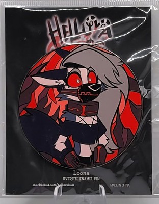 Helluva Boss Mastermind Loona Oversized Enamel Pin Vivziepop