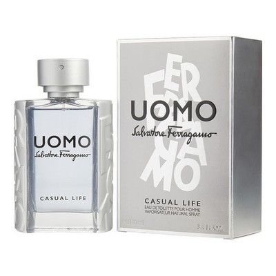 Salvatore Ferragamo Uomo Casual Life 3.4 oz / 100 ml Eau de Toilette Spray