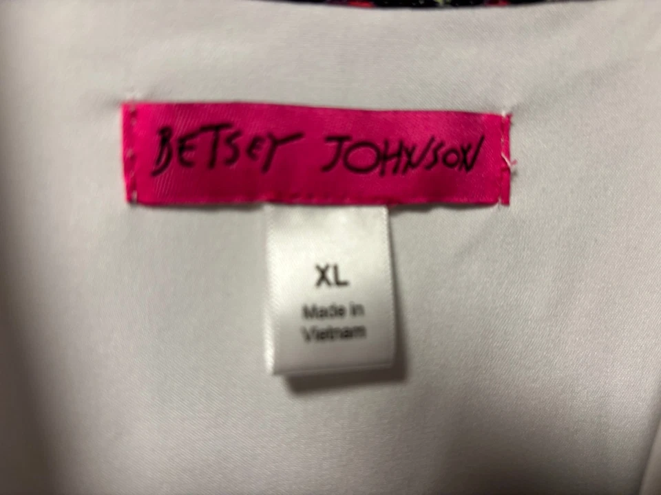 KOI Betsey Johnson B400 Marigold Lab Coat X-Large White - Image 4 of 4