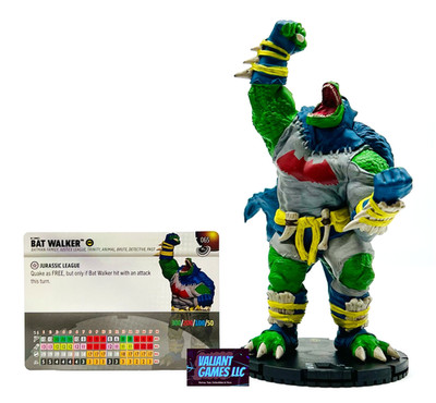DC Heroclix Bat Walker #065 w/ Card Masters of Time Set