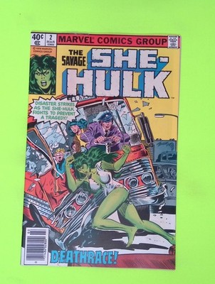 Savage She-Hulk #2 Vol. 1 1980 Marvel Comics 1st App Newsstand 7.0 R79-214