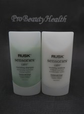 RUSK CALM Nourishing Shampoo  Conditioner 2.5 oz Travel Size 