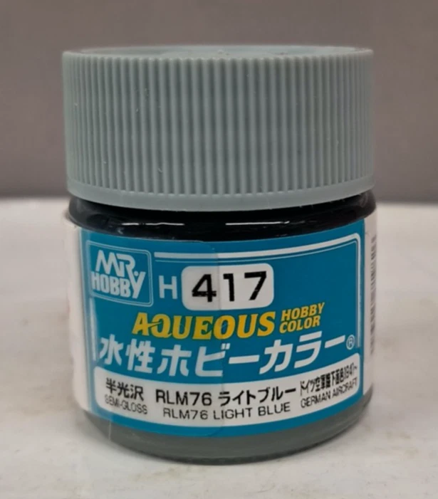 GUNZE SANGYO MR.HOBBY COLORE ACRILICO LIGHT BLUE RLM76 ml 10 H417