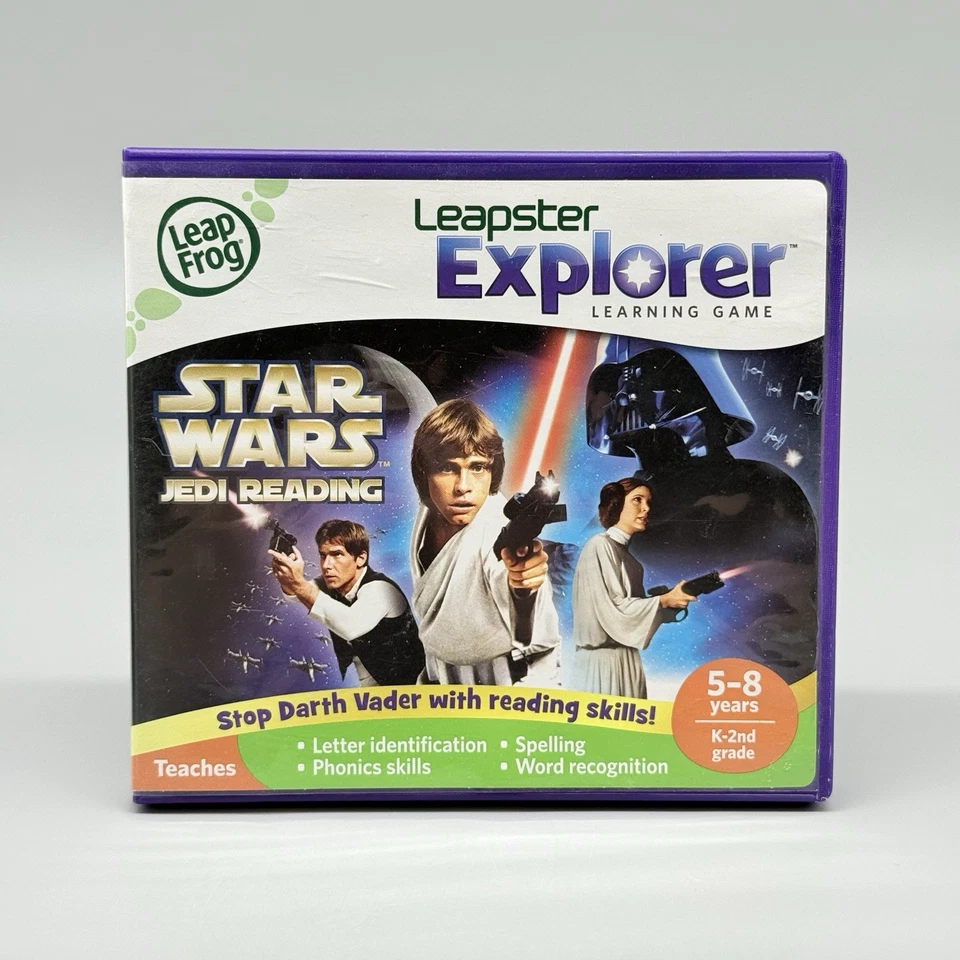LeapFrog Explorer LeapPad Leapster Lot Star Wars Scooby Doo Globe Earth Games - Image 2 of 4