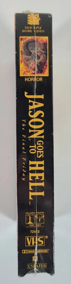 Jason Goes to Hell: Final Friday (VHS, 1993) Friday the 13th NEW SEALED HORROR - Image 4 of 4