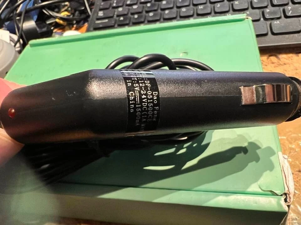 CARGADOR DE COCHE RAND MCNALLY ORIGINAL 8' 5V 2A PARA CAMIÓN TND 520 530 720 730 GPS Foto 3 de 3