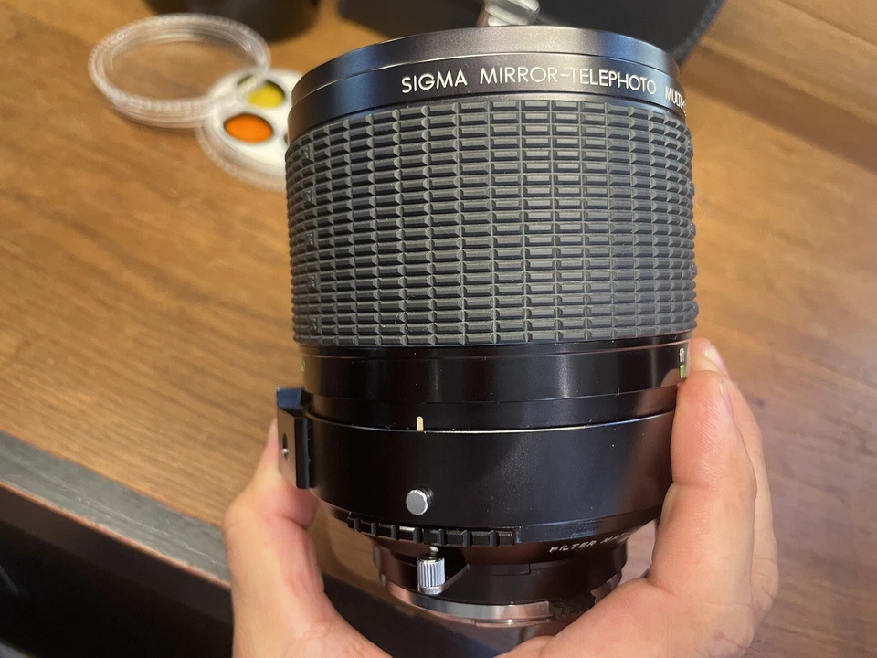 *Near Mint w/ 5 Filters* SIGMA Mirror Telephoto MC 600mm F/8 Lens for Olympus OM - Image 4 of 4