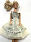Vintage 1960's Mattel Barbie® #933 “MOVIE DATE” Stripped Blue & White Dress GC🎥