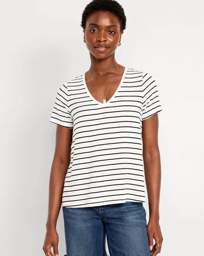 Old Navy Luxe V-neck T Shirt SZ Large