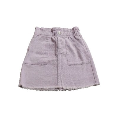 Rock Jeansrock Gr. 110 dopodopo flieder high waist gut