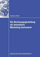 Die Rechnungsgestaltung Als Innovatives Marketing-Instrument | Buch | 9783835009
