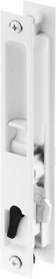 C 1226 Diecast Non-Keyed Patio Sliding Door Handle Set, White, Single Pack