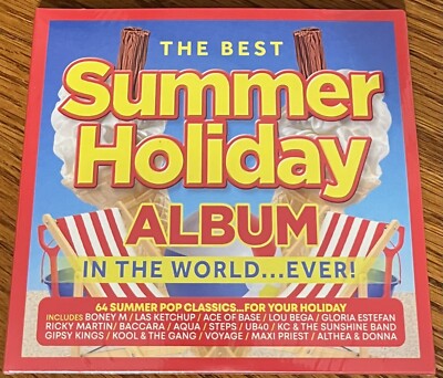 VARIOUS ''THE BEST SUMMER HOLIDAY ALBUM IN THE WORLD EVER'' BRAND NEW 2020 UK 3CD