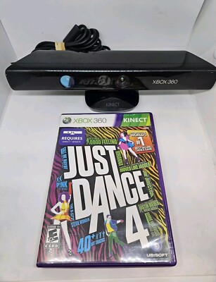 Just Dance 4 (Microsoft Xbox 360, 2012), XBOX 360 KINECT SENSOR (1414) TESTED