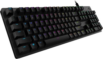 Logitech G512 mechanische GamingTastatur GX-Brown, Französisches AZERTY, Schwarz