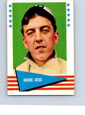 VINTAGE BASEBALL CARD 1961 FLEER ADDIE JOSS  CARD NO116   NO480