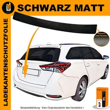 Lackschutzfolie Ladekantenschutz Für Toyota Auris Kombi 2013-2019 Schwarz Matt