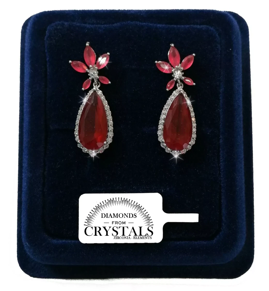 Chriscoco Orecchini In Argento 925 Con Zirconia Cubica 5A: Set Da 3 Paia, Ipoallergenici, Bianco - 3