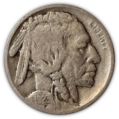 1923-S Buffalo Nickel Choice Very Good VG+ Coin #582