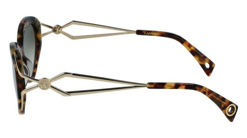 NEW Lanvin LNV 618S 213 Vintage Havana Sunglasses with Green  display picture 3