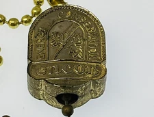 Vintage Encon Energy Conservation Light Lamp Pull With Chain