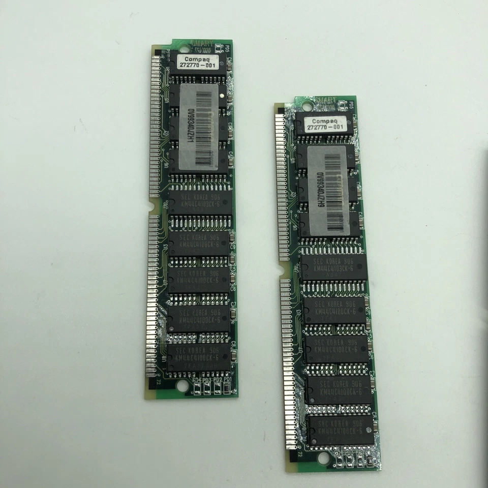  16 MB FPM PARITY 60NS SIMM 72 PINES 4X36 Memoria 16 Meg Chips Vintage Página Rápida Foto 3 de 4