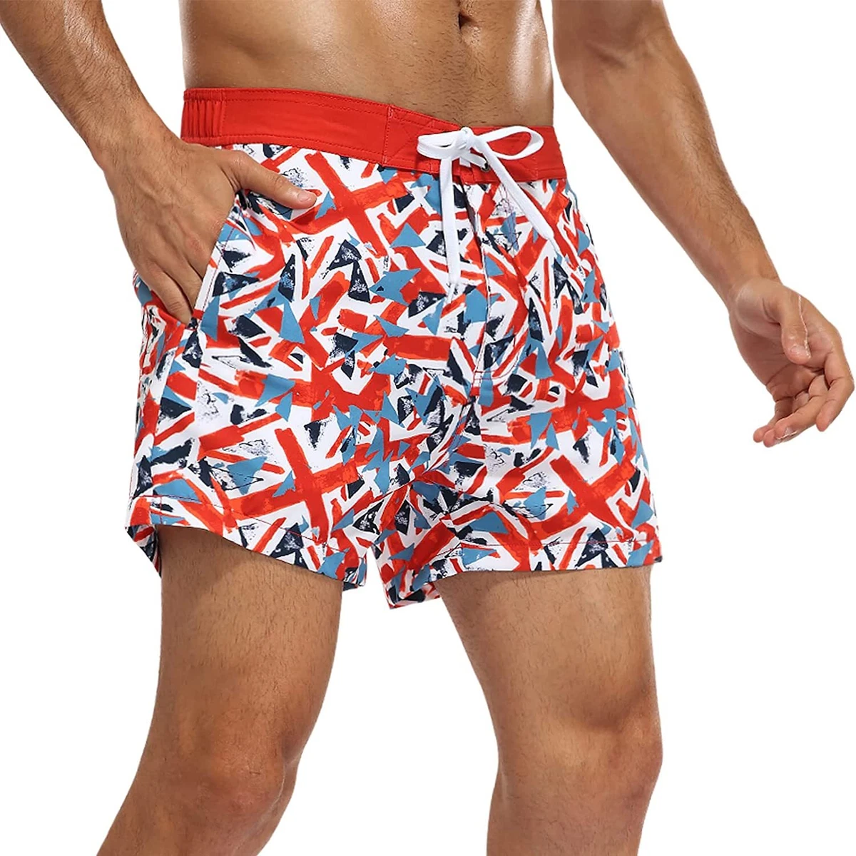 Mens swim clearance trunks 6 inch