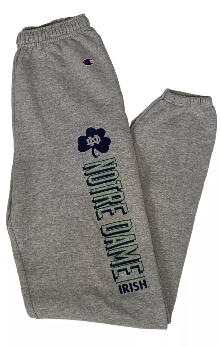 Notre Dame Sweatpants Small S Straight Leg Drawstring Pants Champion | eBay