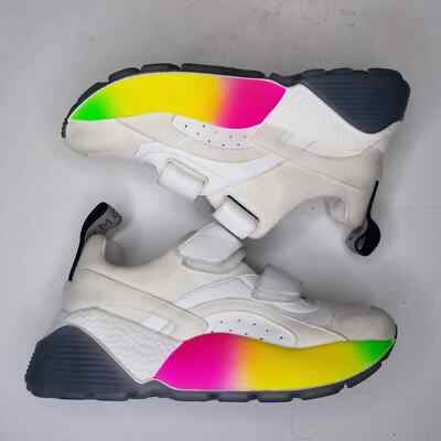 STELLA MCCARTNEY Eclypse Sneakers (White Rainbow) Women's EU STELLA MCCARTNEY Eclypse Sneakers (White Rainbow) Women's EU