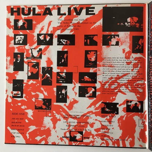 Hula 1000 Hours 1986 Red Rhino Records UK Pressing 2lps Goth Cabaret Volaire - Picture 3 of 8