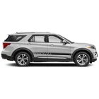 Lower rocker side stripes graphics decals compatible with Ford Explorer