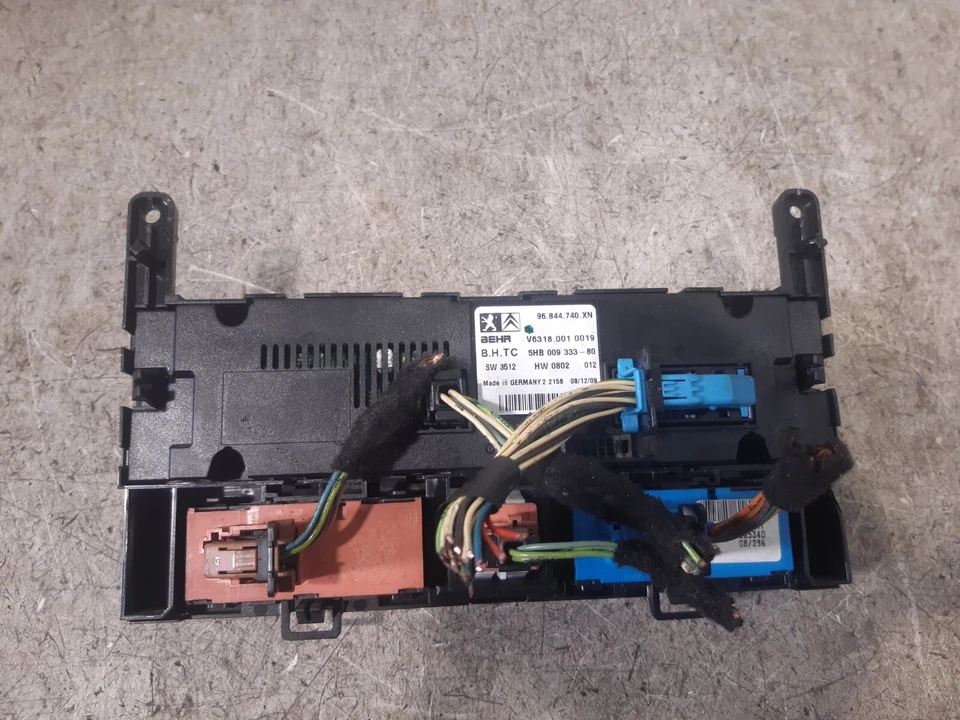 Peugeot 407 2007 calefacción control climático 96844740xn Foto 2 de 3