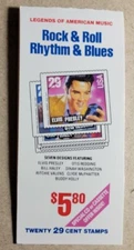 Scott #BK204 (2737a)  Rock and Roll (Elvis Presley) Booklet of 20 Stamps - MNH