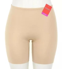 SPANX L37631 Womens Natural Glam Power Conceal-Her Mid-Thigh Shorts Size S