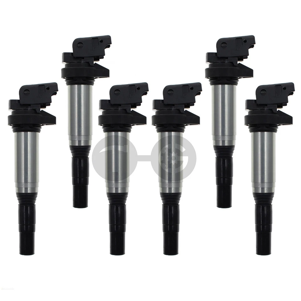 Bobinas de encendido 6 piezas para BMW 325i 325xi 328i 328xi 330i 330xi 335i 525i 525xi Foto 2 de 4