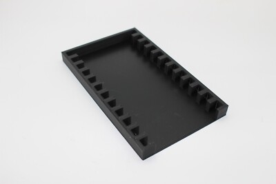 Black Virtual Boy  Holder for Video Game Cartridge Display Stand Organizer