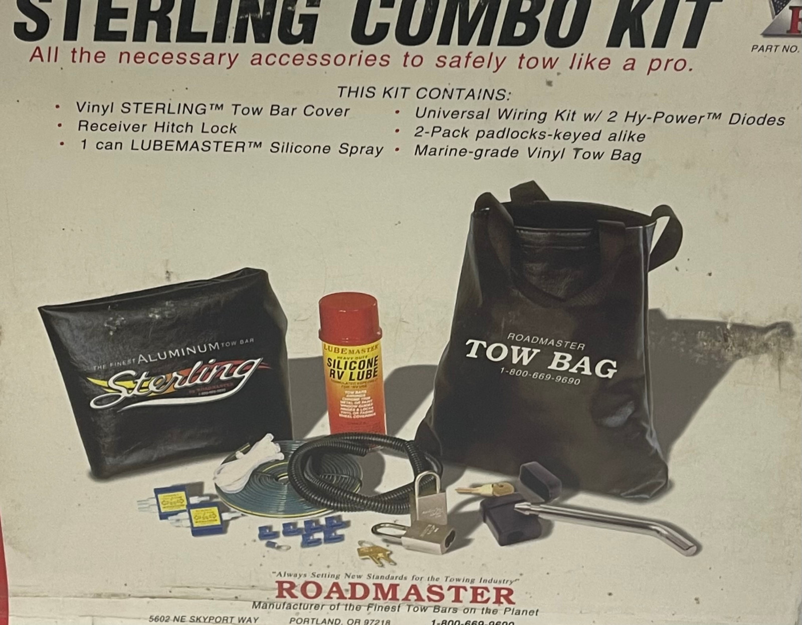 Roadmaster 9280 Sterling Combo Accesory Kit | eBay