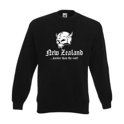 Sweatshirt NEUSEELAND (New Zealand) harder than the rest Pullover (WMS05-40c)
