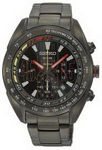 Seiko Criteria Chronograph Solar Men's Watch SSC053P1 | eBay
