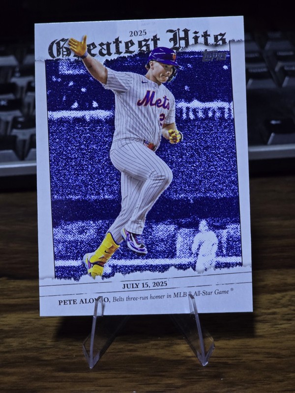 2026 Topps Series 1 - 2025 Greatest Hits Pete Alonso #GH-28