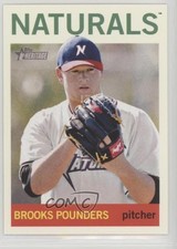 2013 Topps Heritage Minor League Edition Brooks Pounders #171 3d5