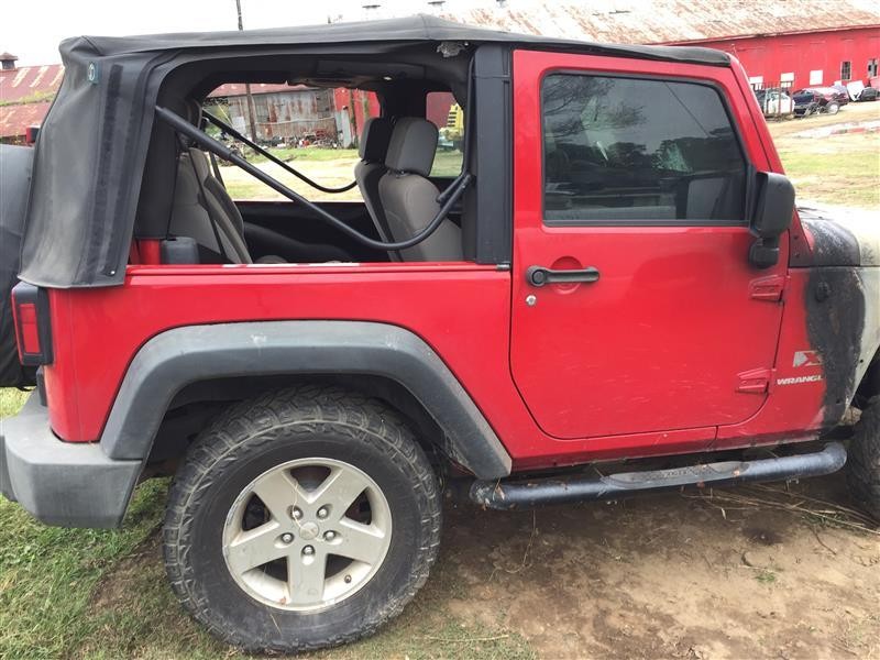 2009 Jeep Wrangler Fuel Tank Door Red thumbnail 7