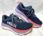 Women's Hoka Gaviota 5 Running Walking Shoes Sneakers Anchor Grapefruit Size 7.5